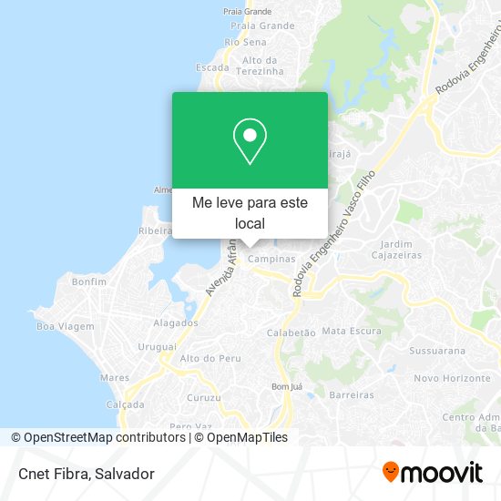Cnet Fibra mapa