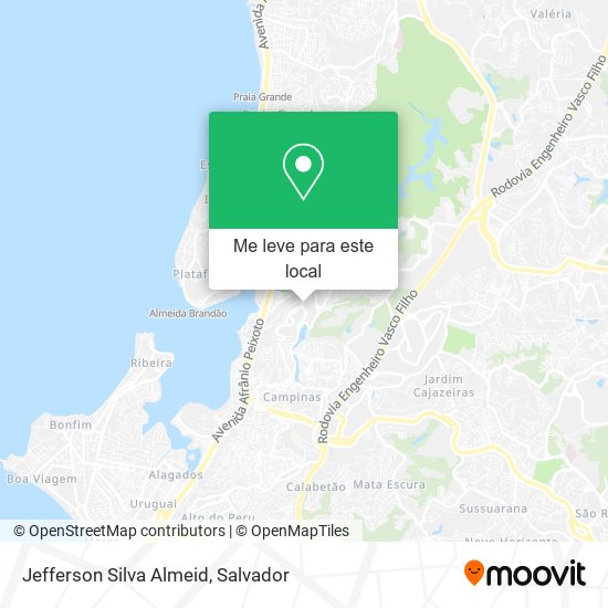 Jefferson Silva Almeid mapa