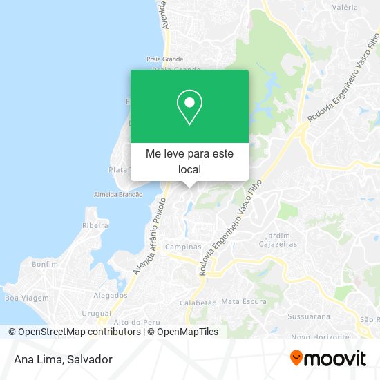 Ana Lima mapa