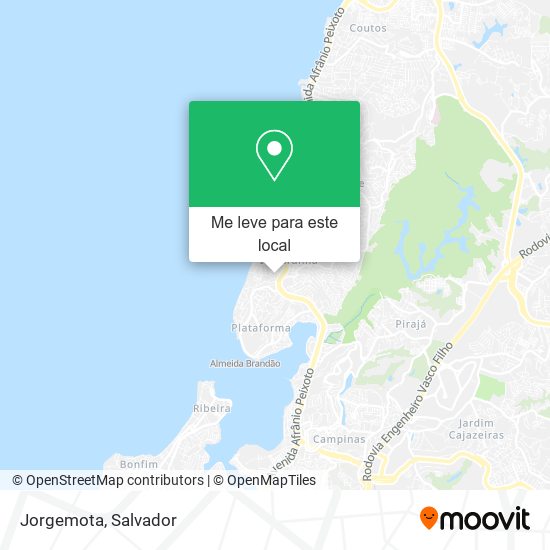 Jorgemota mapa
