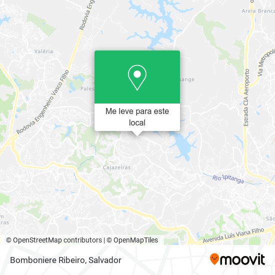 Bomboniere Ribeiro mapa