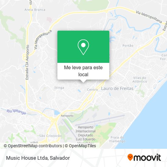 Music House Ltda mapa