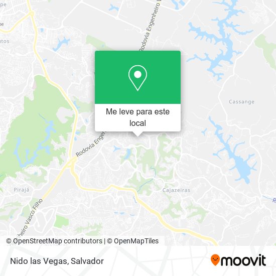 Nido las Vegas mapa
