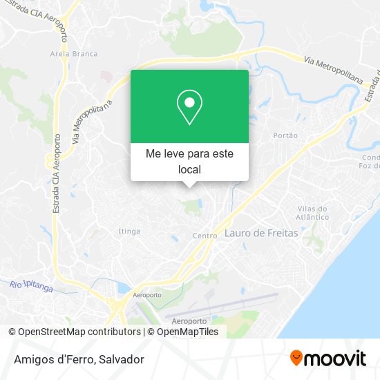 Amigos d'Ferro mapa