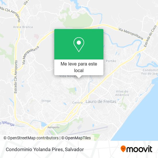 Condominio Yolanda Pires mapa