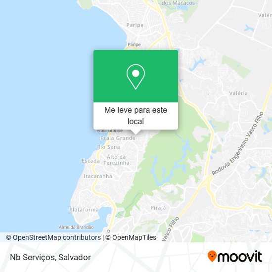 Nb Serviços mapa