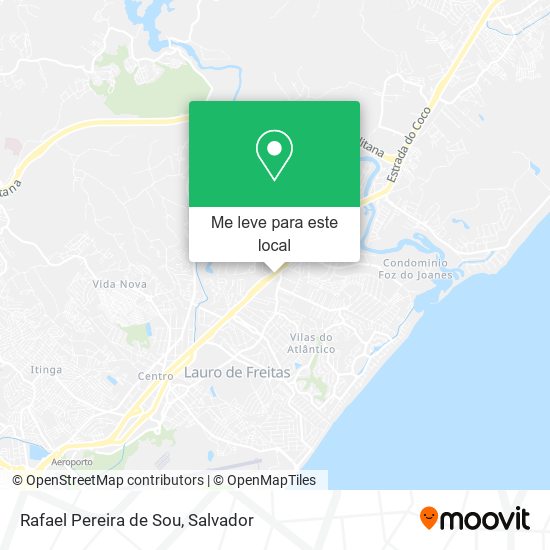 Rafael Pereira de Sou mapa