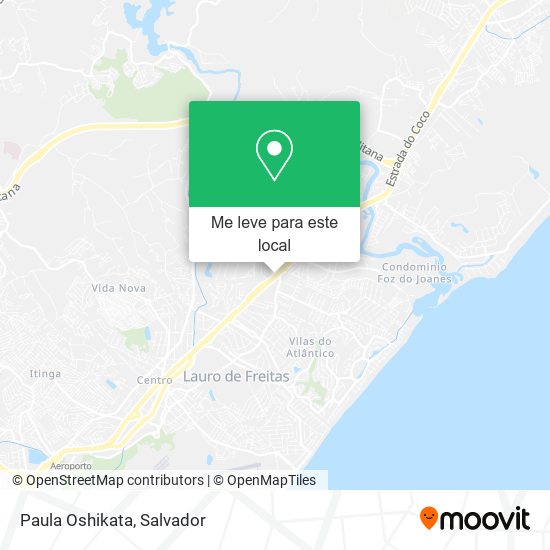 Paula Oshikata mapa