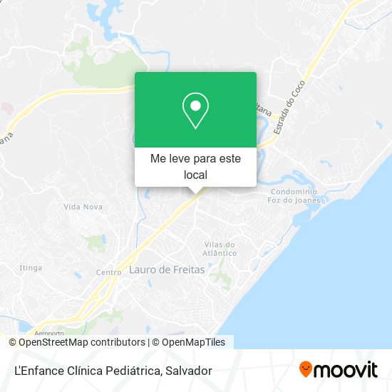 L'Enfance Clínica Pediátrica mapa
