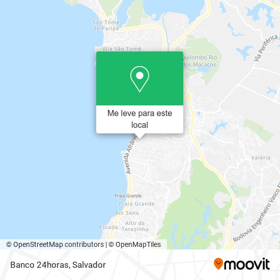 Banco 24horas mapa