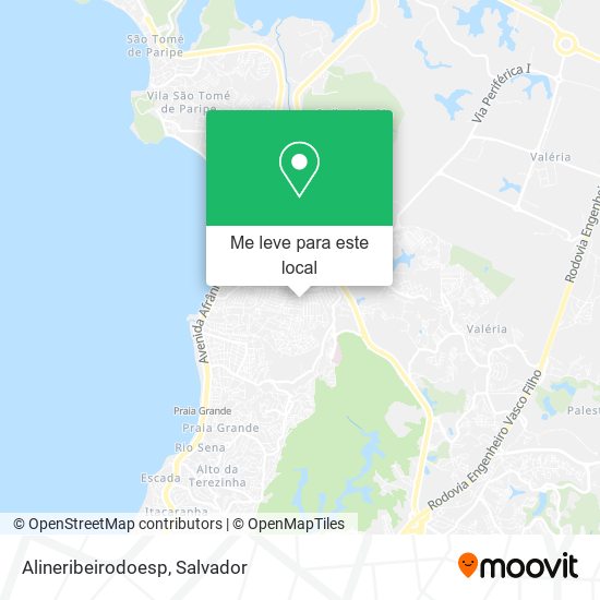 Alineribeirodoesp mapa