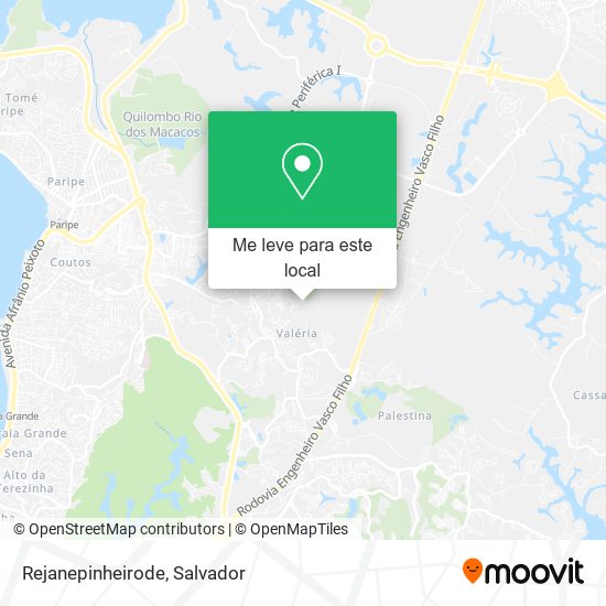 Rejanepinheirode mapa