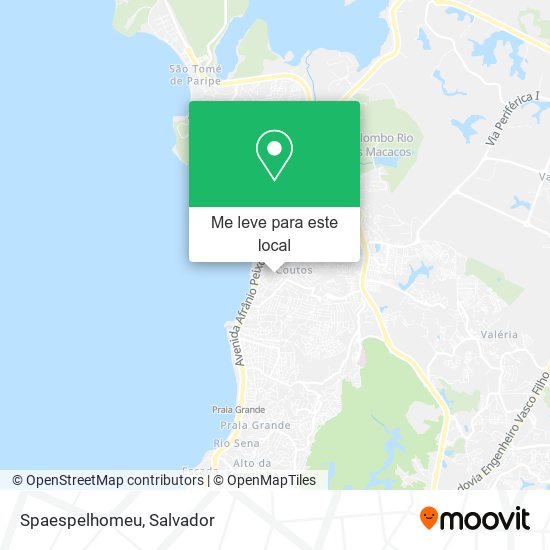 Spaespelhomeu mapa