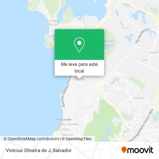 Vinícius Oliveira de J mapa