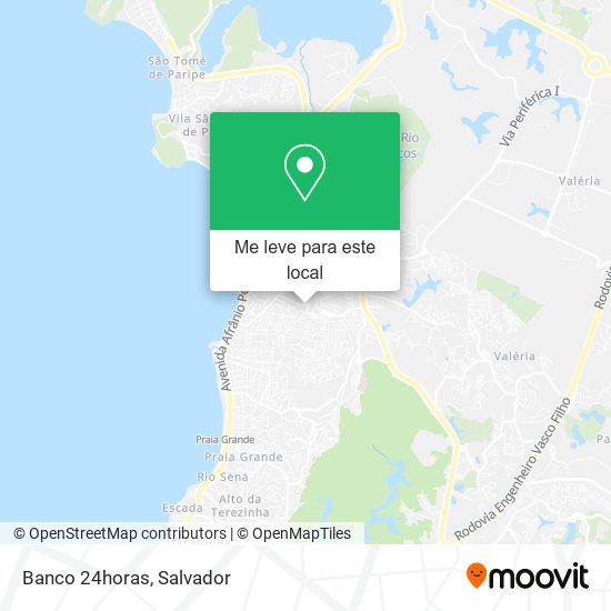 Banco 24horas mapa
