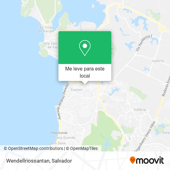 Wendellriossantan mapa