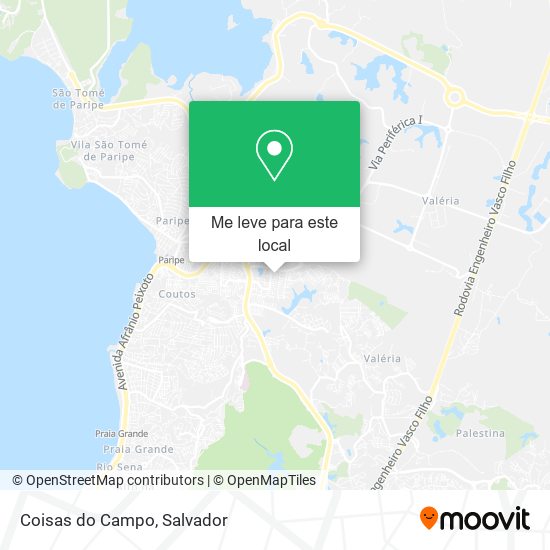 Coisas do Campo mapa