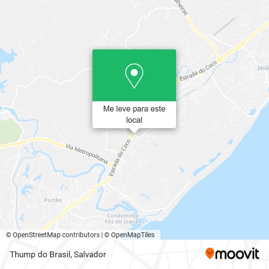Thump do Brasil mapa