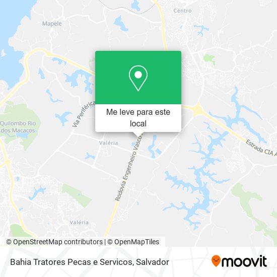 Bahia Tratores Pecas e Servicos mapa