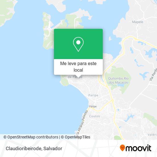 Claudioribeirode mapa