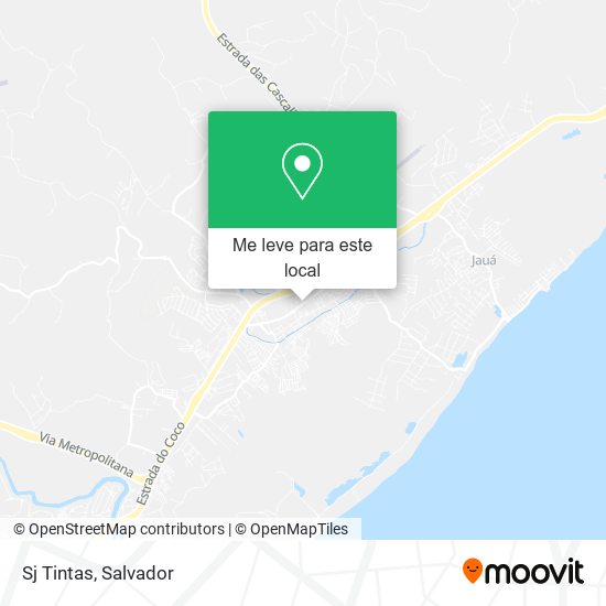 Sj Tintas mapa