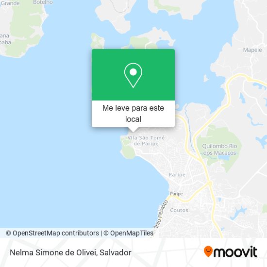 Nelma Simone de Olivei mapa