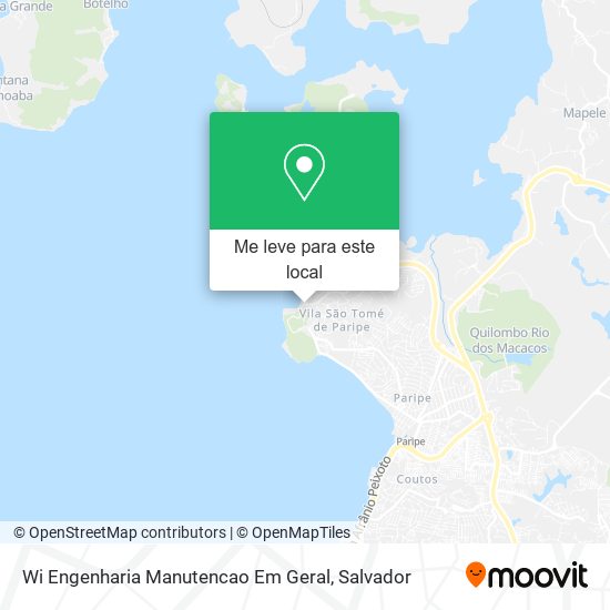 Wi Engenharia Manutencao Em Geral mapa