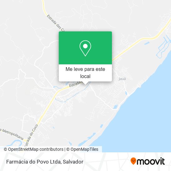 Farmácia do Povo Ltda mapa