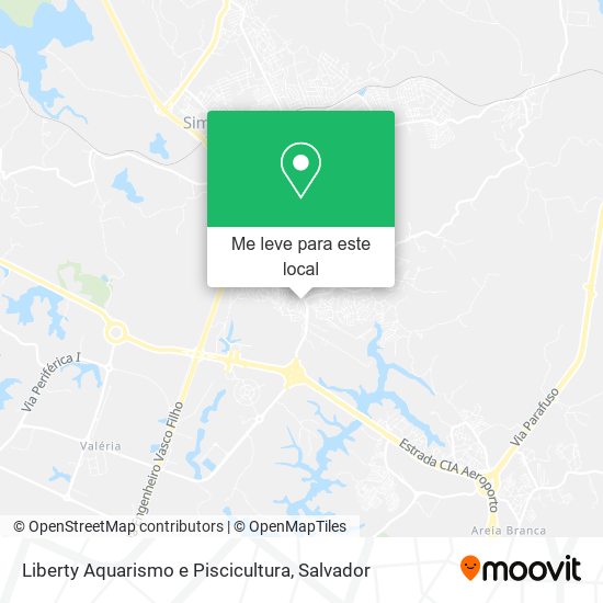 Liberty Aquarismo e Piscicultura mapa