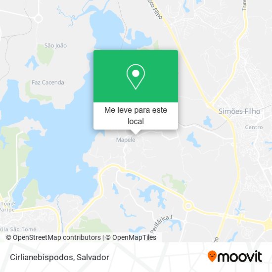 Cirlianebispodos mapa