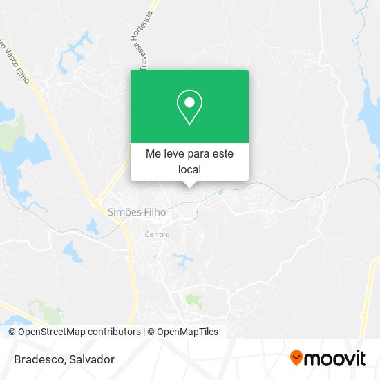 Bradesco mapa