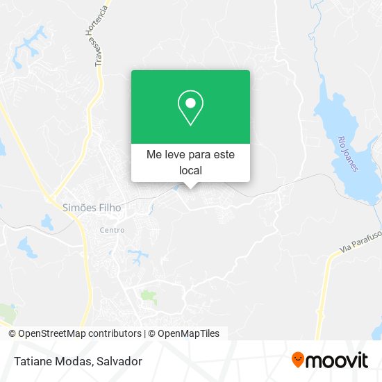 Tatiane Modas mapa