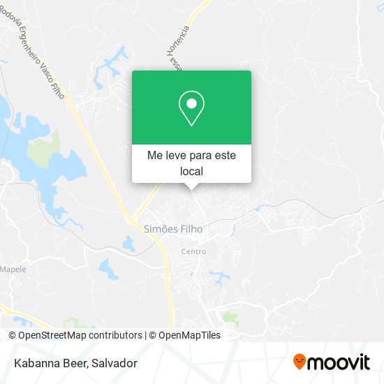 Kabanna Beer mapa