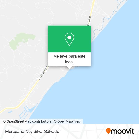 Mercearia Ney Silva mapa