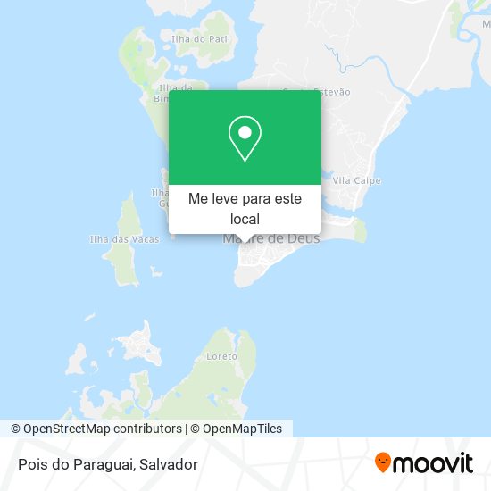 Pois do Paraguai mapa