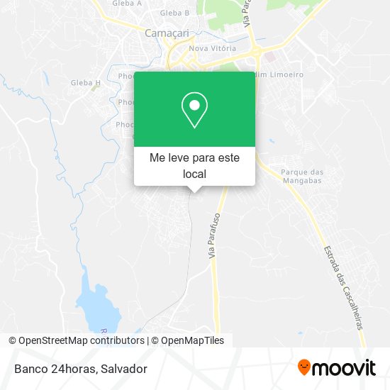 Banco 24horas mapa