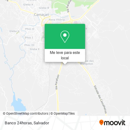 Banco 24horas mapa