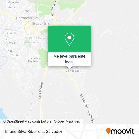 Eliane Silva Ribeiro L mapa