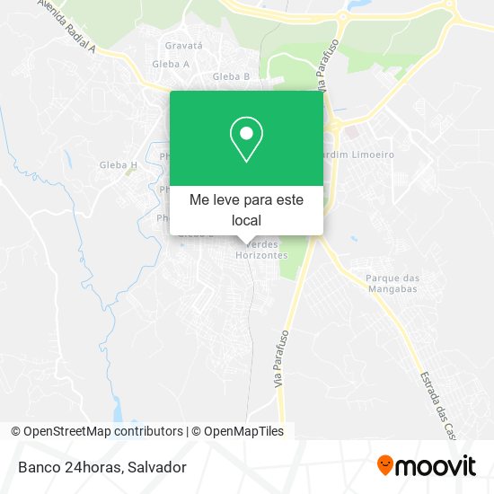 Banco 24horas mapa