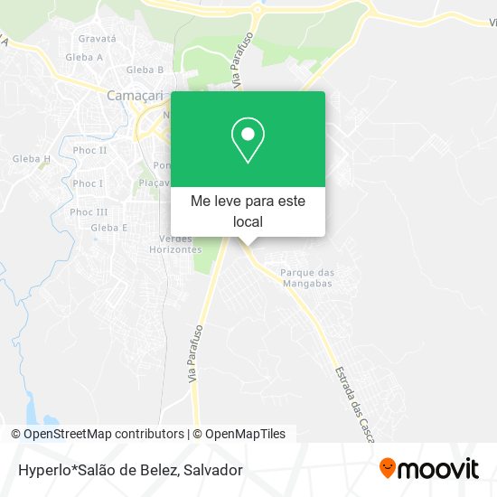 Hyperlo*Salão de Belez mapa