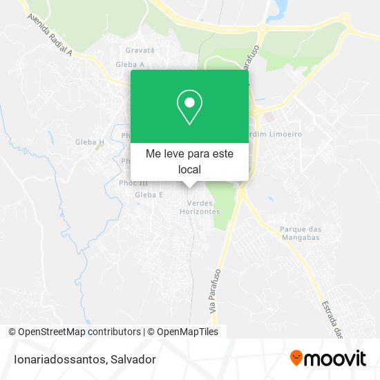 Ionariadossantos mapa
