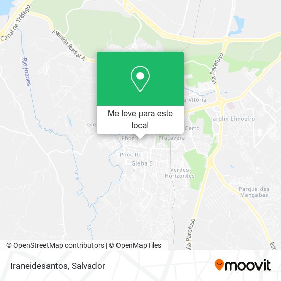 Iraneidesantos mapa