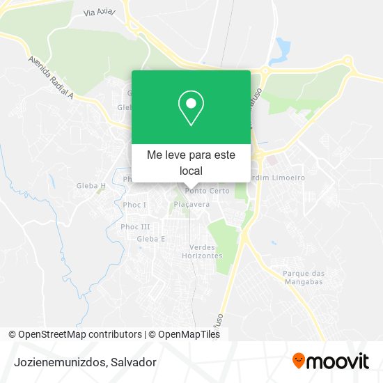 Jozienemunizdos mapa