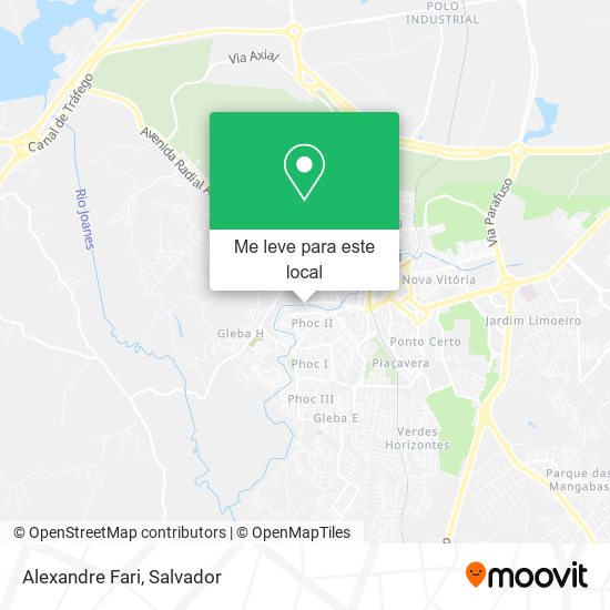 Alexandre Fari mapa