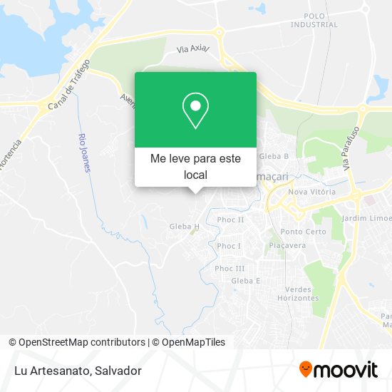 Lu Artesanato mapa