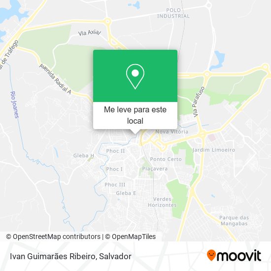 Ivan Guimarães Ribeiro mapa
