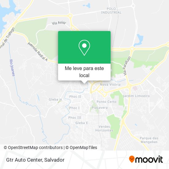 Gtr Auto Center mapa