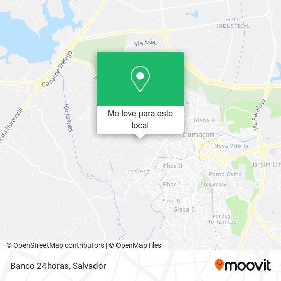 Banco 24horas mapa
