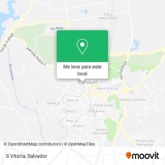 S Vitória mapa