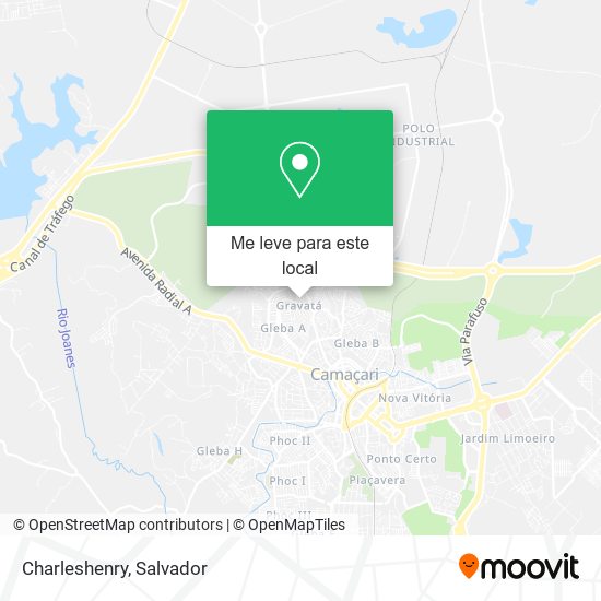 Charleshenry mapa